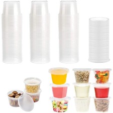 Aufbewahrungsdosen, Frischhaltedosen, Kunststoffbehälter - 50 Stück