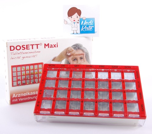 Dosett maxi arzneikassette - dosett,