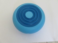 Tupperware Flexi Twin Mini Klappdose 5590 blau ,  rund  , aus Haushaltsauflösung