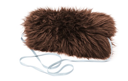 Lammfell hand muff - muff, hw
