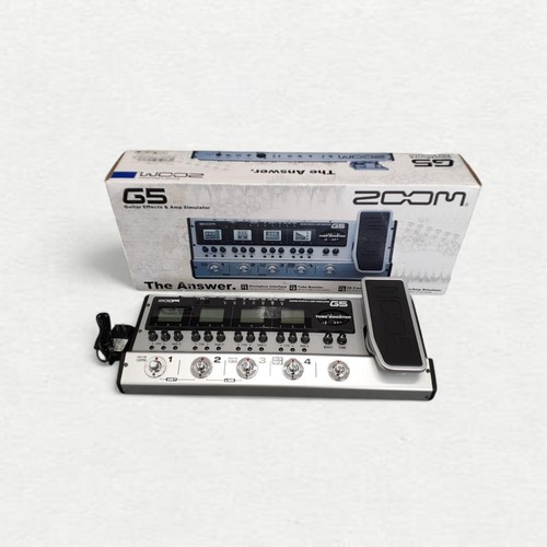 Zoom prozessor multieffekte - g5,