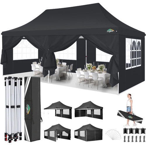 Großer faltpavillon 3x6m mit - faltpavillon,