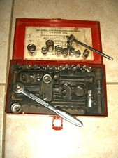 kleiner Steckschlüsselsatz 1/4 Zoll Antreib  -  gebraucht -  - !!