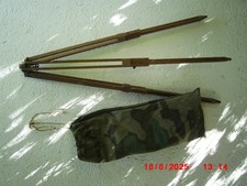 STATIV DREIFUSS HOLZ AUSZIEHBAR MIT TARNSACK  2WK/WW2  SELTEN