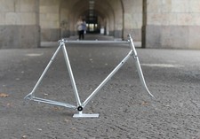 ALAN Super Record Frame / 54,5 cm / Silver / early 1980s / #VELOWIZARD