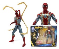 ZD Marvel Avengers Iron Spider Man 7" Actionfigur Modell Spider Man Spielzeug...