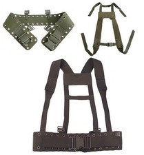 Original Hüftgurt mit Schultergurt BW Koppeltragesystem Koppeltragegestell 2-te 