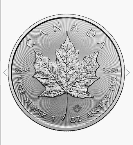 Maple leaf silbermünze - 1,