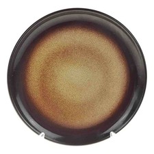 Kuchenteller Dessertteller Gerz Gerzit Dekor graubraun braun