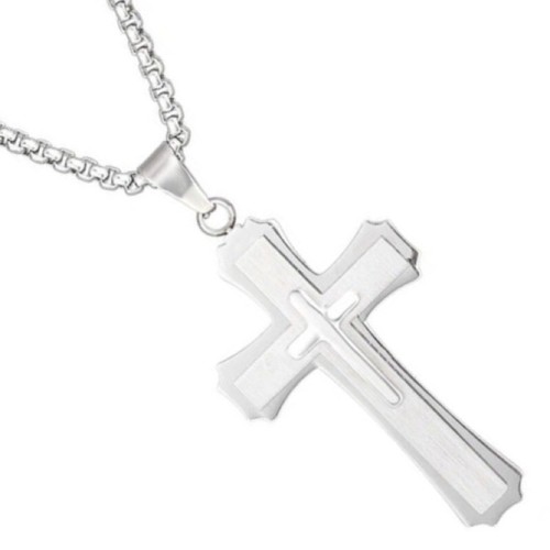 Kreuz anhänger kette set - kette,