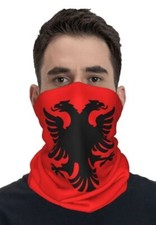 Albanien Bandana Sturmmaske