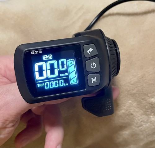 Tuning display mit gasgriff - display,