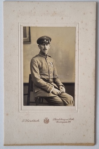 Cdv foto deutscher soldat - -,