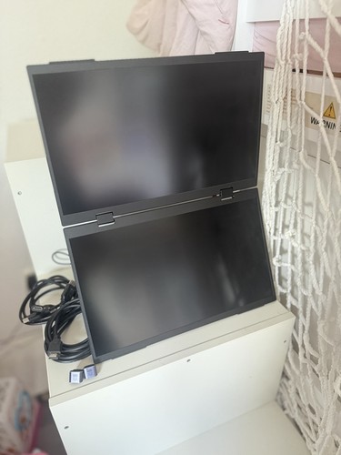 Dual monitor 1080p - 15,6",