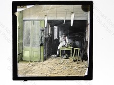 Mann Zimmermann Werkstatt