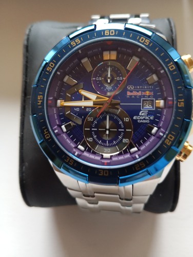 Casio edifice red - edifice, bull