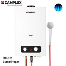 CAMPLUX 10L Durchlauferhitzer