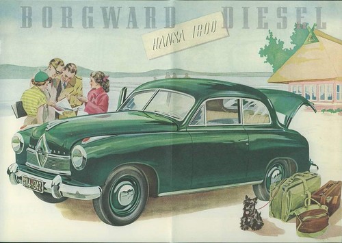 Borgward hansa 1800 diesel - hansa,