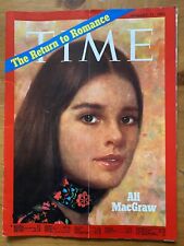Time Magazine 1971 Ali MacGraw