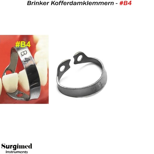 Kofferdam brinker klemmen - kofferdam, brinker-klemmen