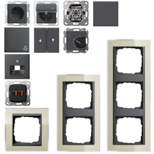 Gira Event Klar sand / System 55 anthrazit Steckdose Schalter Wippe - Auswahl