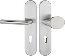 Schutzbeschlag Edelstahl Haustür Türgriff Griff / Knopf Türbeschlag Langschild