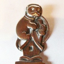 altes Katzen Lesezeichen 833