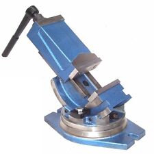 2-Achsen Maschinenschraubstock QHK100 Schraubstock 55529 kipp schwenkbar drehbar