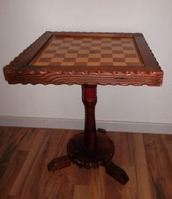 Schachtisch Spieltisch Beistelltisch  Blumentisch Telefontisch