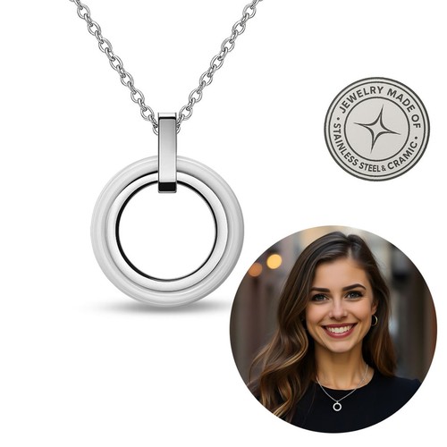 Elegante damen halskette - damen,