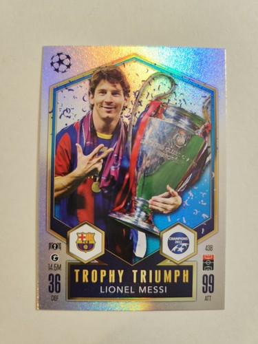 Match attax lionel messi - match,
