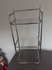 Badregal,Chrom,81x37x27 cm,gebraucht