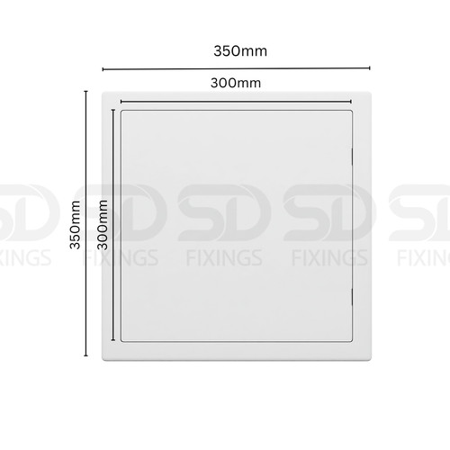 Kunststoff pvc zugangsplatte - kunststoff,