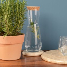 Marmor Tischset 13 cm creme