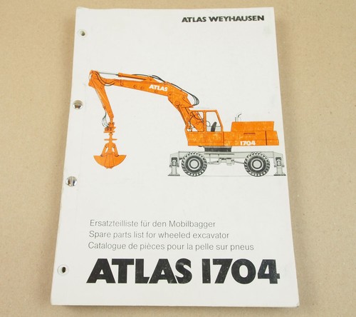 Atlas 1704m mobilbagger - atlas,