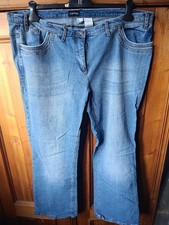Jeans Damen Hellblau Gr 52 Mia