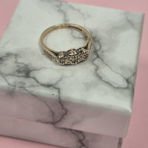 Vintage ring gelbgold - ring,
