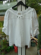 Trachtenbluse Dirndlbluse Tracht Dirndl Bluse Landhaus Oktoberfest Gr. 40/42