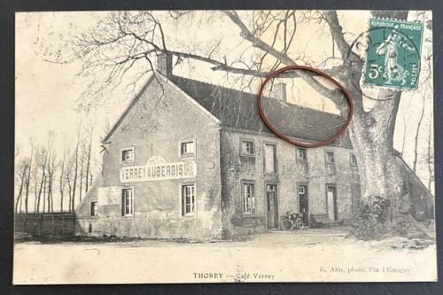 Cpa côte thorey - 21,