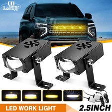 2x LED Zusatzscheinwerfer