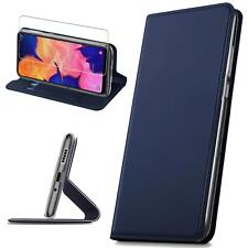 Handy Schutz Hülle Tasche Flip Case Klapphülle Slim Book 2x 9H Glas Schutzfolie