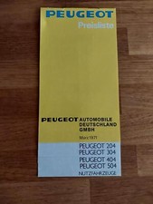 Peugeot 204 - 304 - 404 - 504