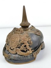 Bayern, Pickelhaube für einen Offizier der Chevauleger. Dachbodenfund im Fundzus