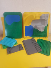 Lego Duplo Platten Bauplatten See Zoo 3D Grundplatte Straße Sonderplatten