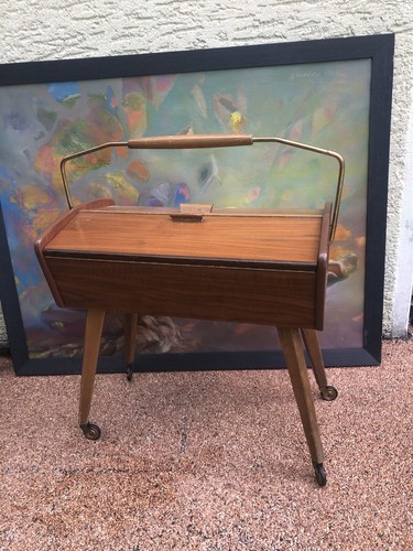 60er jahre vintage rollwagen - 60er,