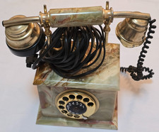 Vintage Onyx Marmor Telefon