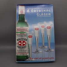 Set Malteser Aquavit Gläser