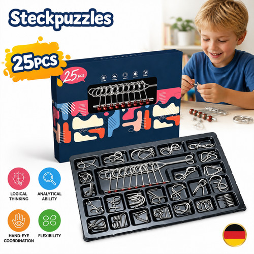 Stück metall puzzle set - 25,