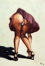 Akt Kunstdruck A3 auf Papier