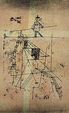 Tightrope Walker Paul Klee Artisten Balancieren Zirkus Leiter Stufen B A3 03029
